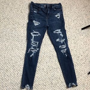 American Eagle Super Hi rise jegging size 10 short